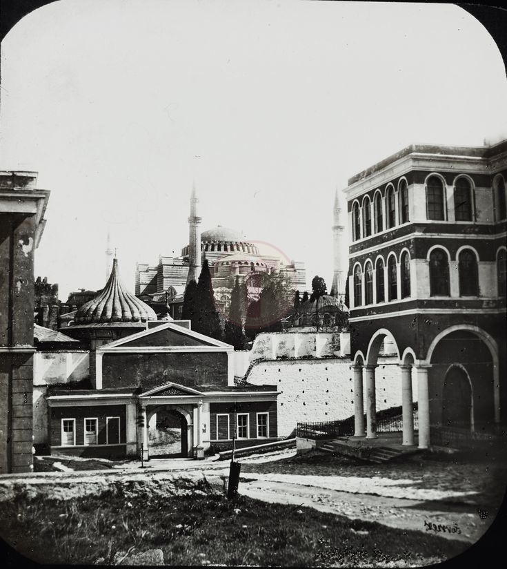 Bâb-ı Âli / Claude-Marie Ferrier Fotoğrafı / 1850'ler | Eski İstanbul ...