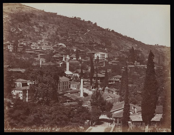 Bursa / 1870'ler / G. Berggren Fotoğrafı | Eski Türkiye Fotoğrafları Ar...