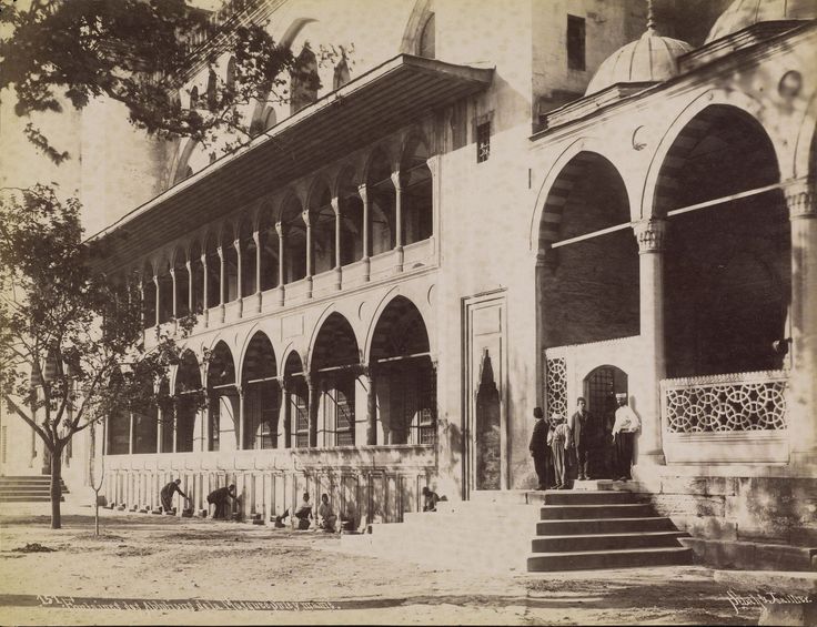 Süleymaniye Camii / Sébah ve Joaillier Fotoğrafı | Eski İstanbul Fotoğrafl...