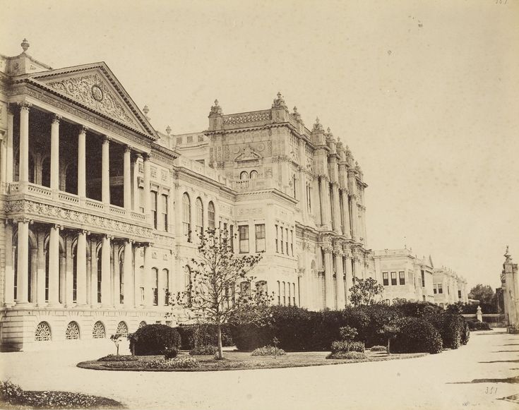 Dolmabahçe Sarayı / Sébah ve Joaillier Fotoğrafı | Eski İstanbul Fotoğraf...