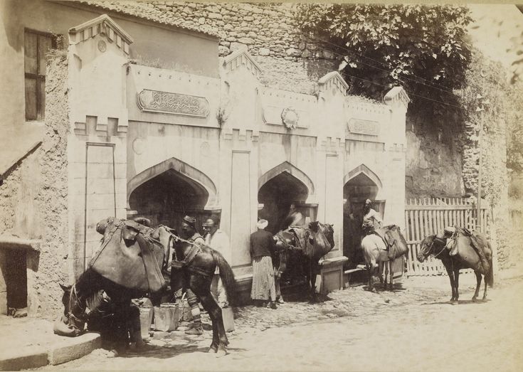 Çeşme / 1894 Sonrası | Eski İstanbul Fotoğrafları Arşivi