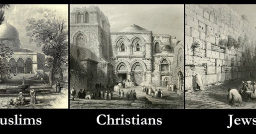 Muslims, Christians and Jews lived in peace together in Palestine for 400 Years ...