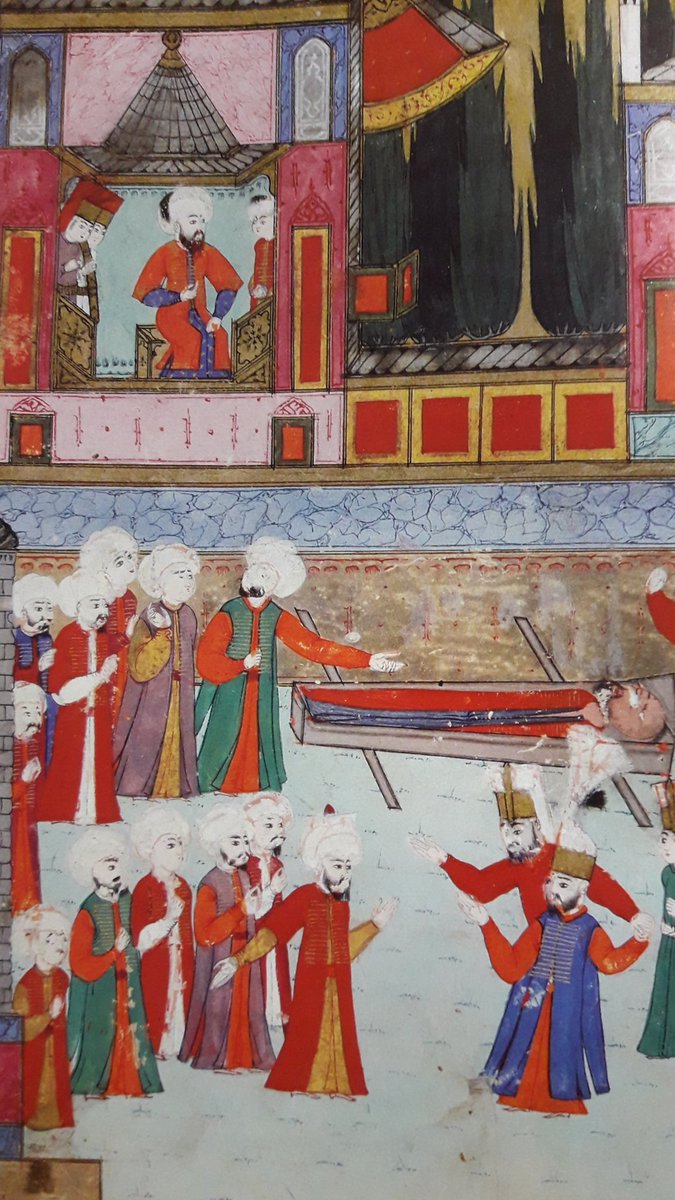 1582'deki Şehzade [3.] Mehmed'in sünnet düğününde, Yeniçeriler ile Sipahilerin k