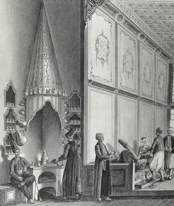 A Coffee House, Istanbul, 1810s 
İstanbul'da Bir Kahve, 1810'lar

              ...