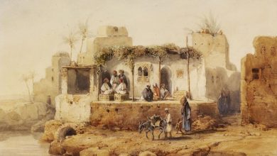 A Coffee House in Minya, Egypt, 1845
Minye'de Bir Kahve, Mısır, 1845

          ...