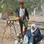 A Simit Seller and a woman of African origin, Istanbul, 1890s
Simitçi ve  Afrika...