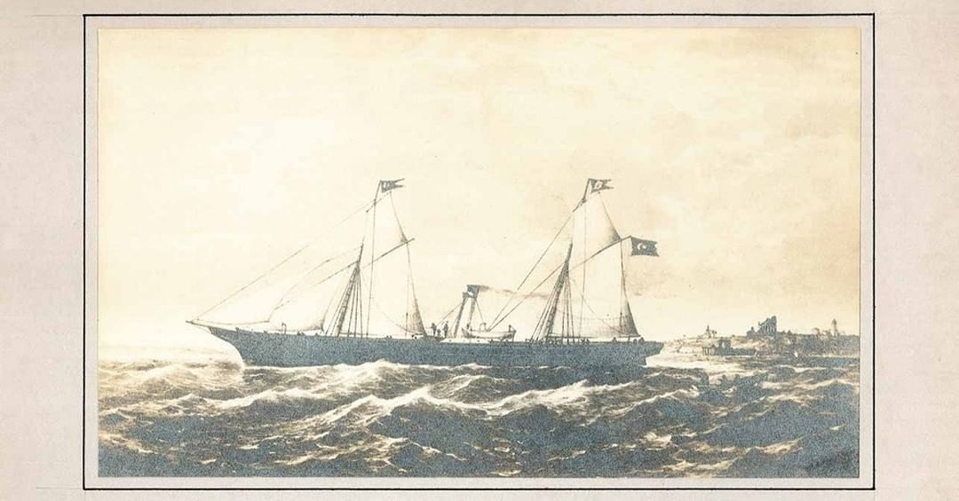 An Ottoman Steamship, Tor, 19th Century
Tor Buharlı Vapuru, 19. Yüzyıl

        ...