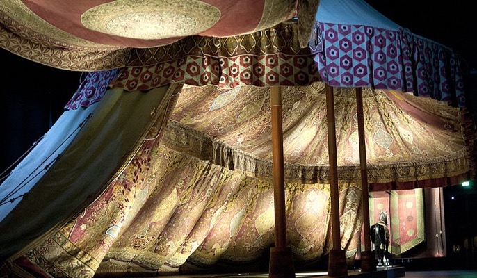 An Ottoman Tent, 17th Century, Dresden
Bir Osmanlı Çadırı, 17. Yüzyıl, Dresden

...