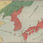 An Ottoman map of Japan, Korea and Manchuria, late 1800's.
Japonya, Kore, ve Man...