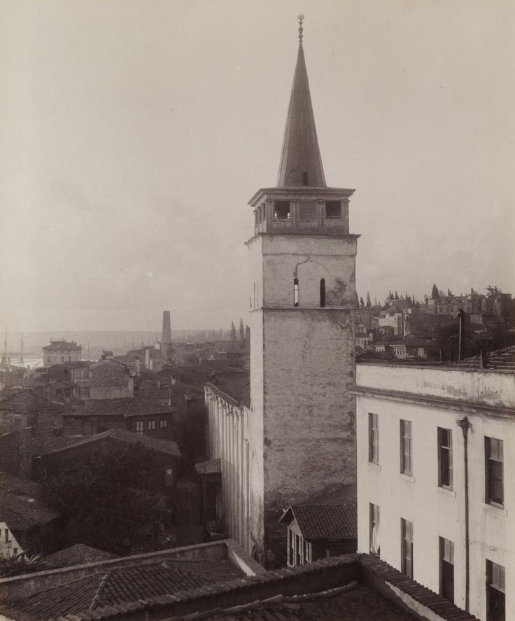 Arap Camii Kulesi Sébah & Joaillier / 1890