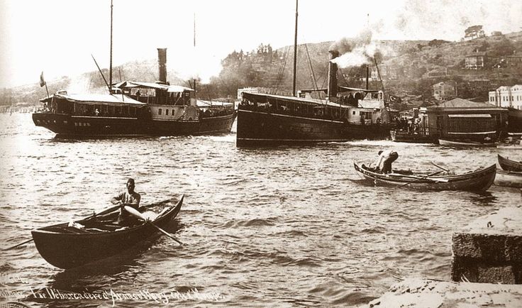 Arnavutköy İskelesi / 1890′larSébah&Joaillier fotoğrafı