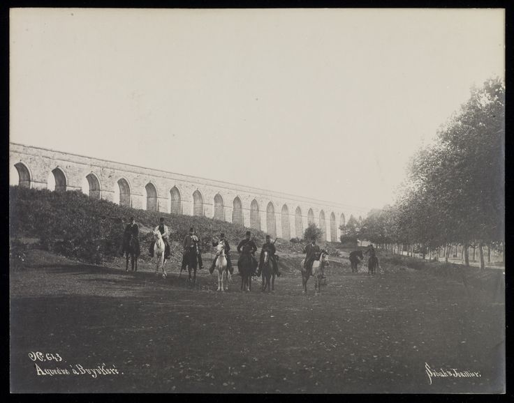 Bahçeköy Sultan Mahmut Kemeri / Sébah & Joaillier Fotoğrafı | Eski İstanbu...