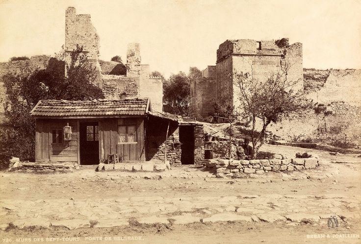 Belgratkapı / 1890'lar / Sébah ve Joaillier Fotoğrafı | Eski İstanbul F...