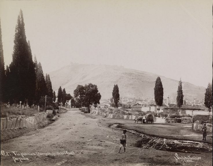 Bergama / Sébah ve Joaillier Fotoğrafı | Eski Türkiye Fotoğrafları Arşivi