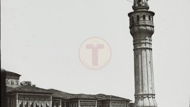 Beyazıt Kulesi ve Serasker Konağı / Claude-Marie Ferrier Fotoğrafı / 1850&#...