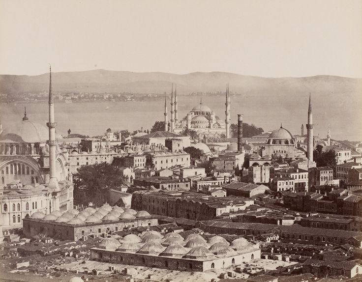 Beyazıt Kulesinden Sultanahmet Yönü Guillaume Berggren