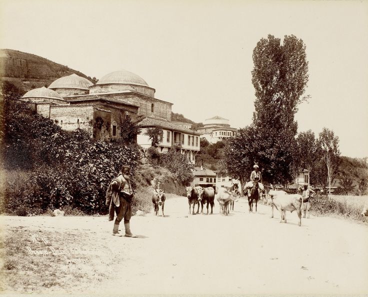 Bursa Kükürtlü Kaplıcaları / Sébah & Joaillier Fotoğrafı / 19. Yüzyıl ...