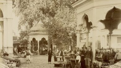 Bursa Ulu Cami Şadırvanları / Sébah ve Joaillier Fotoğrafı | Eski Türkiye...