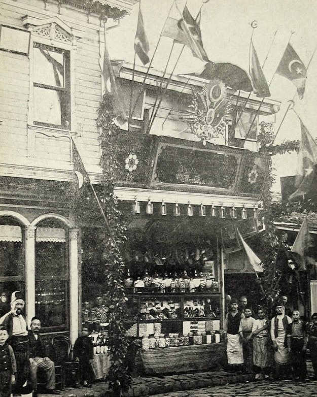 Candy Shop of Hakki Efendi in Bursa, 1904 
Hakkı Efendi'nin Şekerleme Mağazası, ...