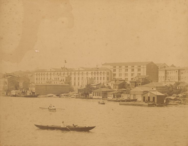 Cibali Tütün Fabrikası, 1885 Guillaume Berggren fotoğrafı