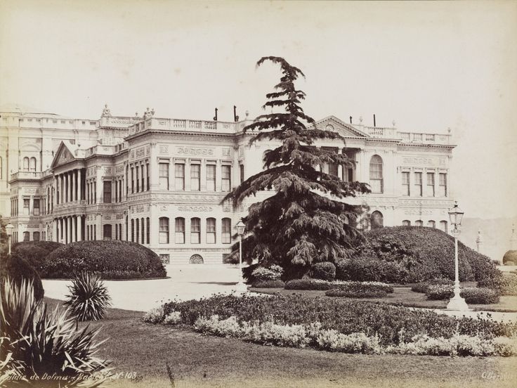 Dolmabahçe Sarayı / Guillaume Berggren Fotoğrafı / 1870