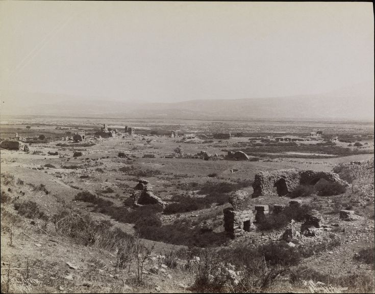 Efes Agorası / Sébah ve Joaillier Fotoğrafı | Eski Türkiye Fotoğrafları A...