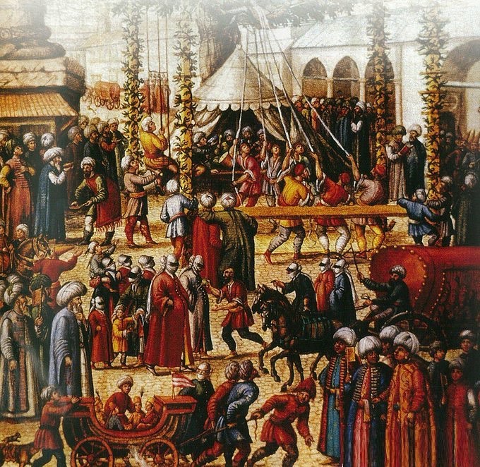 Eid Joy in Istanbul, 16th Centuryİstanbul'da Bayram Neşesi, 16. Yüzyıl..Love ...