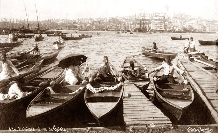 Eminönü’nden Galata / Sébah & Joaillier fotoğrafı