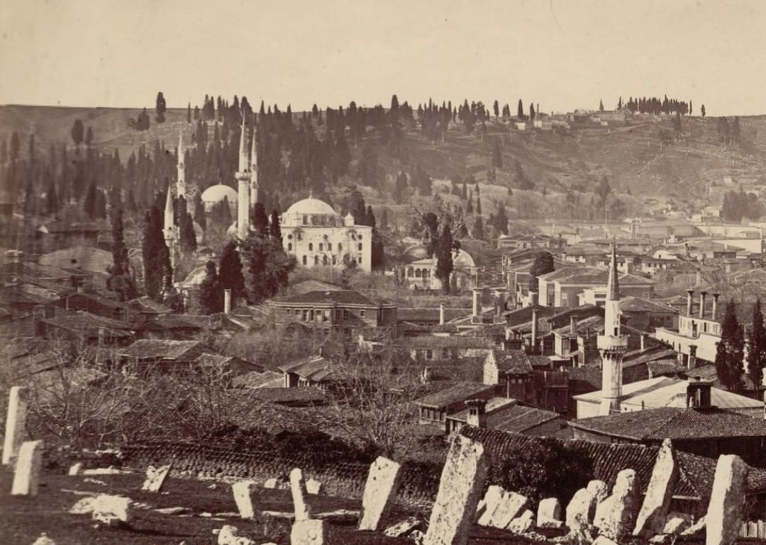 Eyüp, Istanbul, 1870s

                   ...