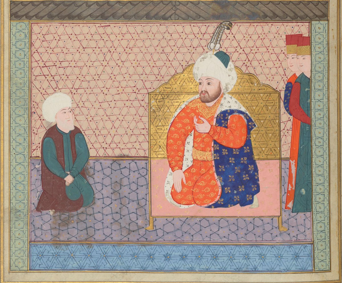 Fatih Sultan Mehmed ve Davud Paşa

Zübdetü't Tevarih, Chester Beatty Library nüs