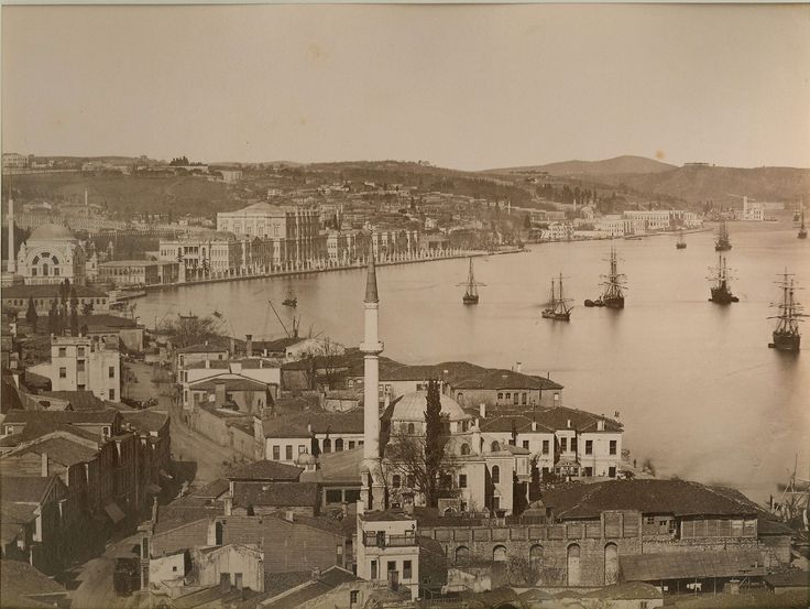 Fındıklı, 1890 Guillaume Berggren fotoğrafı