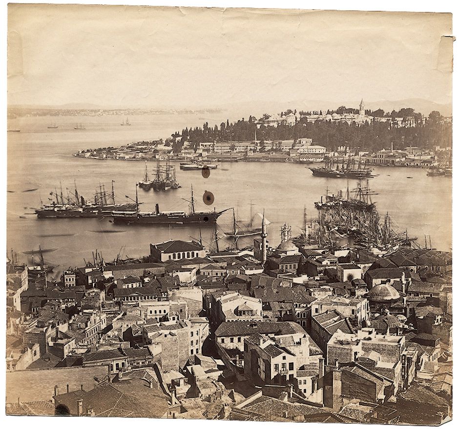 Galata Kulesi’nden Panorama - 5 Basile Kargopoulo, 1870’ler