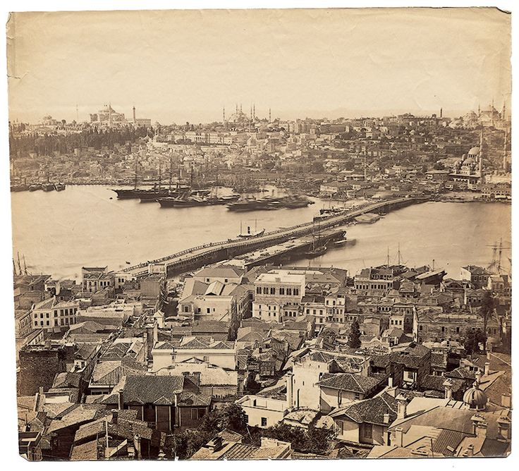 Galata Kulesi’nden Panorama - 6 Basile Kargopoulo, 1870’ler