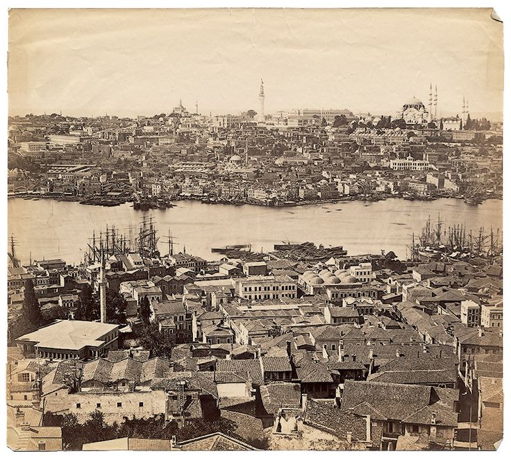 Galata Kulesi’nden Panorama - 7 Basile Kargopoulo, 1870’ler