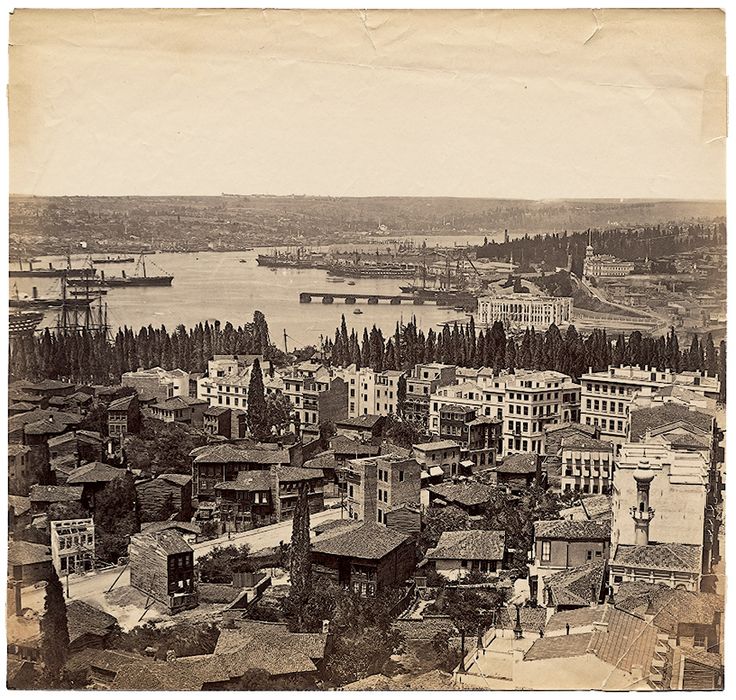 Galata Kulesi’nden Panorama - 9 Basile Kargopoulo, 1870’ler