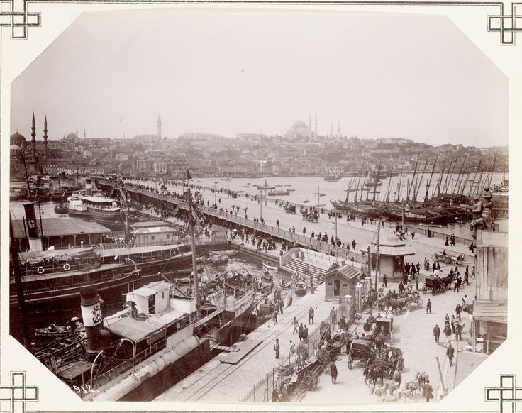 Galata Köprüsü Karaköy Ayağı Sébah & Joaillier fotoğrafı