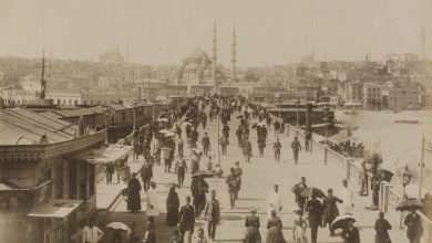 Galata Köprüsü Üzeri / Sébah ve Joaillier Fotoğrafı | Eski İstanbul Foto...