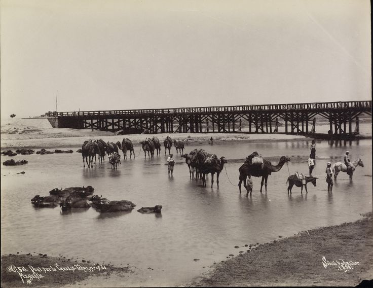 Gediz Nehri - Manisa Yakınları / Sébah ve Joaillier Fotoğrafı / 1890'la...