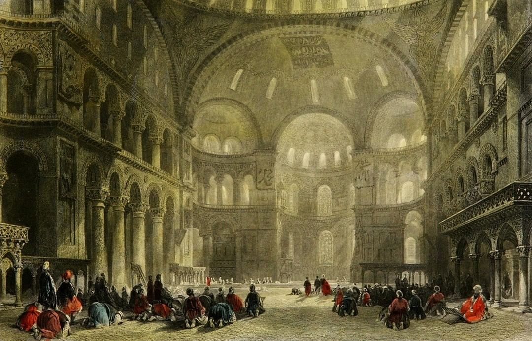 Hagia Sophia Mosque, Istanbul, 1838
Ayasofya Camii, İstanbul, 1838

            ...