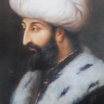 II. Abdülhamid'in saray ressamı Fausto Zonaro'nun Fatih Sultan Mehmed tablosu.