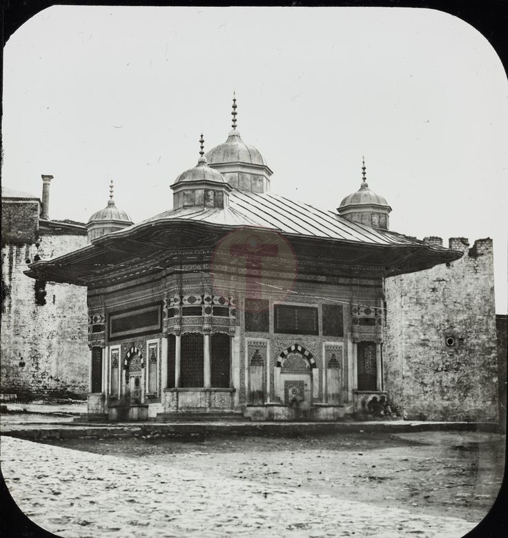 III. Ahmet Çeşmesi / Claude-Marie Ferrier Fotoğrafı / 1850'ler | Eski İ...