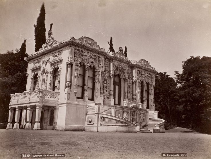 Ihlamur Kasrı Basile Kargopoulo Fotoğrafı 1875