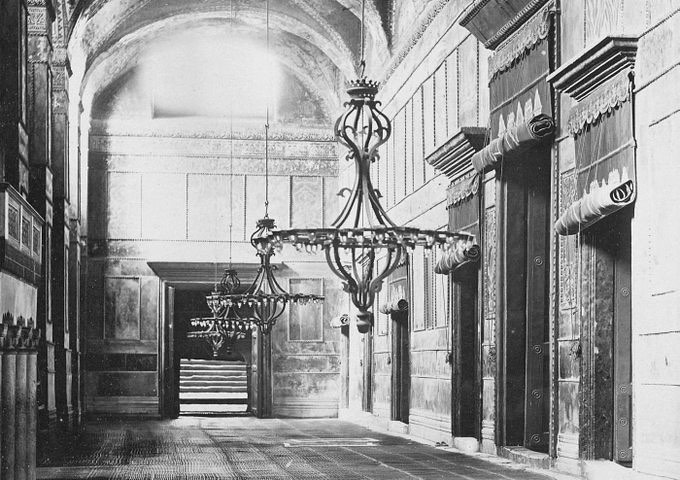 Interior of the Hagia Sophia Mosque, 1868
Ayasofya Camii İçi, 1868.
.
Love histo...