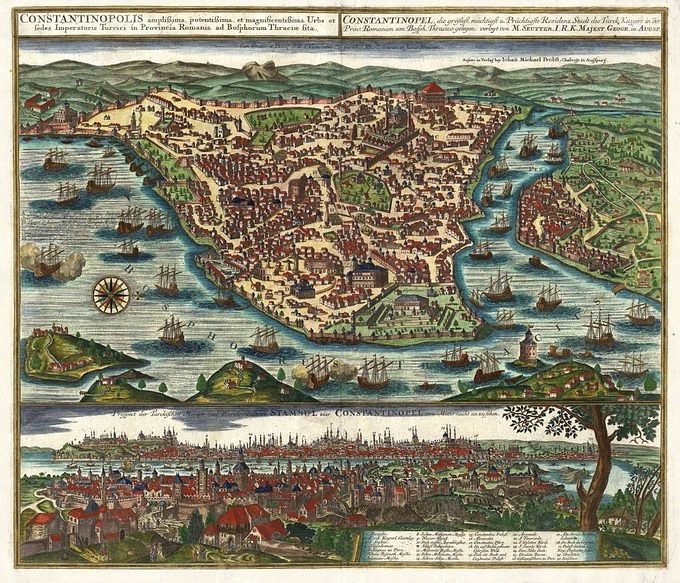 Istanbul, 1760s.
.
Love history? Become one of our patrons by pledging $1/month ...