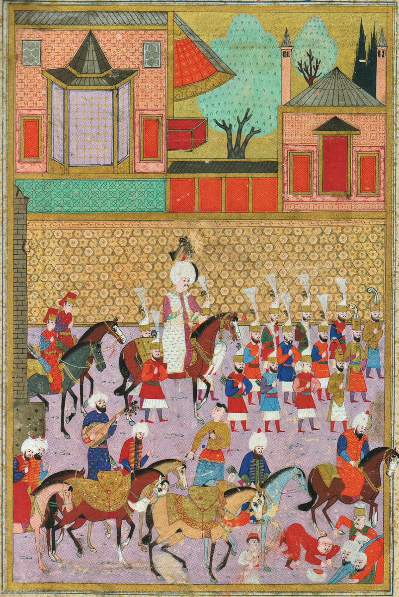 Kanuni Sultan Süleyman'ın, şehzadeleri Mustafa, Mehmed ve Selim'in 1530'daki sün