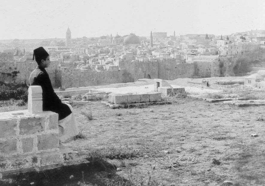 Kudüs, Osmanlı dönemi Filistin, 1900'ler.
Jerusalem, Ottoman Palestine, early 19...