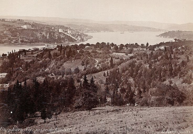 Kuleli Üstlerinden Boğaziçi, Basile Kargopoulo fotoğrafı