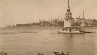 Kızkulesi, 1890 Guillaume Berggren fotoğrafı