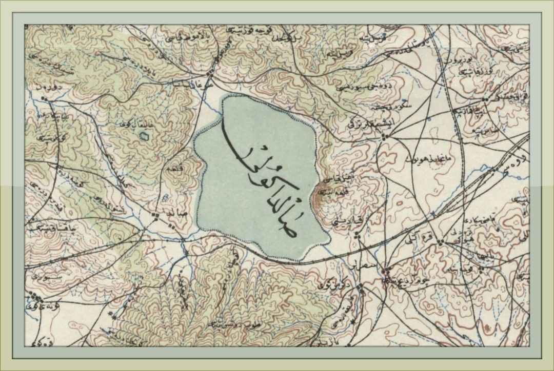 Map of the Lake Salda,  1900s
 Haritası, Burdur, 1900'ler

                    ...