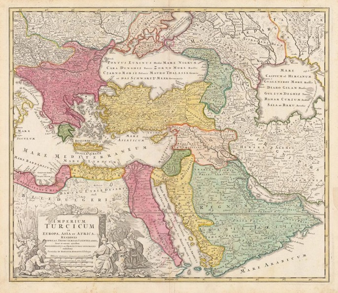 Map of the Ottoman Empire, 1720
Osmanlı Haritası, 1720
.
Love history? Become on...